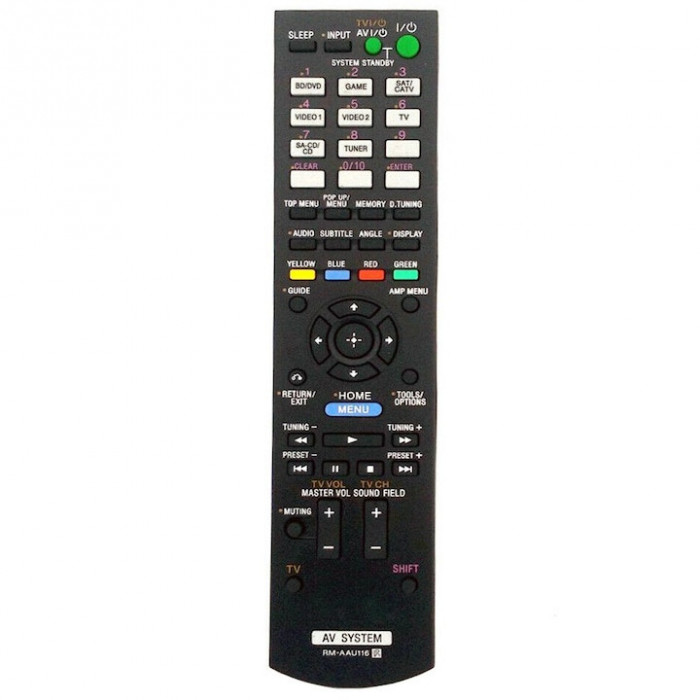 Telecomanda pentru Sony RM-AAU116, x-remote, Negru