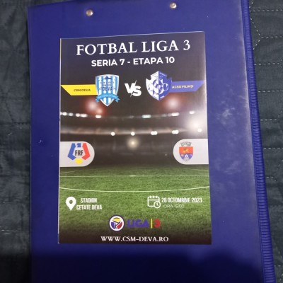 program CSM Deva _ ACSO Filiasi foto