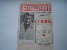 Program UTA Arad - Minerul Anina, 24 august 1980/1981
