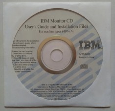 IBM Monitor CD [Software PC]