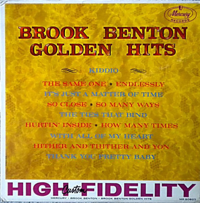 Vinil Brook Benton &amp;ndash; Golden Hits (VG) foto
