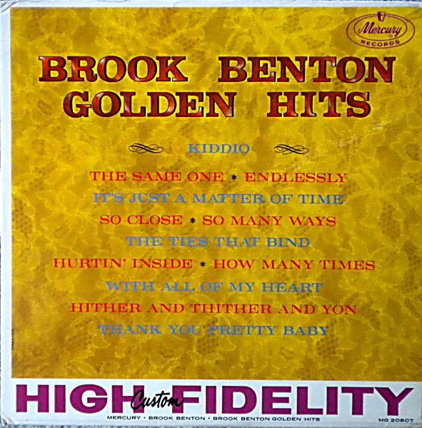 Vinil Brook Benton &ndash; Golden Hits (VG)