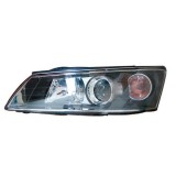 Far Hyundai Sonata (NF) 01.2005-04.2008 Depo partea Stanga tip bec H7+H11, Negru, reglaj electric