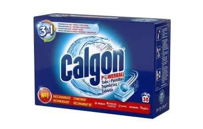 Tablete anticalcar pentru masina de spalat Calgon Powerball 3in1, 30 spalari foto