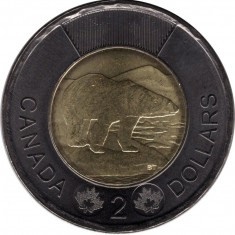 Canada 2 Dolari 2022 - Tribut Solemn - inel negru, KM-New UNC !!!