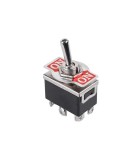 Intrerupator ON-ON 6A 250V KN3(C)-202 cu retinere, Oem