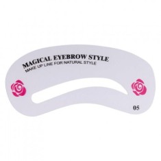 Set Sabloane sprancene, Makeup, Magical Eyebrow Style, 24 bucati