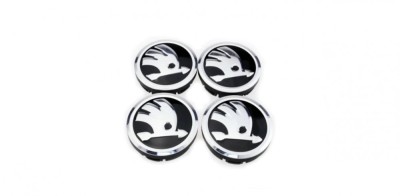 Set 4 capace jante aliaj Skoda, interior 56mm/65mm exterior foto
