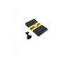 Husa Volan Piele Neagra Gaurele M (38cm) ALM, Compatibila Mercedes Sprinter (2018-2024), Iveco Daily (2020-2024), Include Ata si Ac
