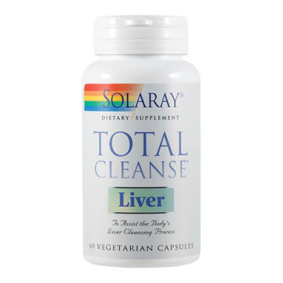 Total Cleanse Liver, 60cps, Solaray foto