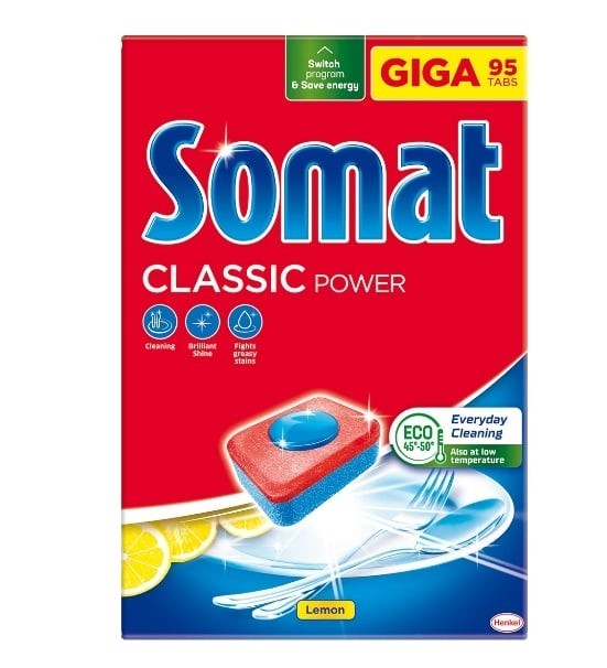 Somat Clasic 95 Tablete Detergent Masina de Spalat Vase