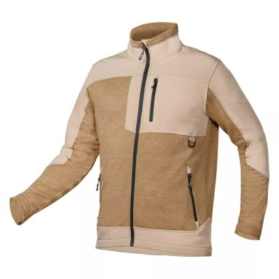 Geaca de lucru softshell, poliester, model Outdoor, bej, marimea S/48, NEO foto