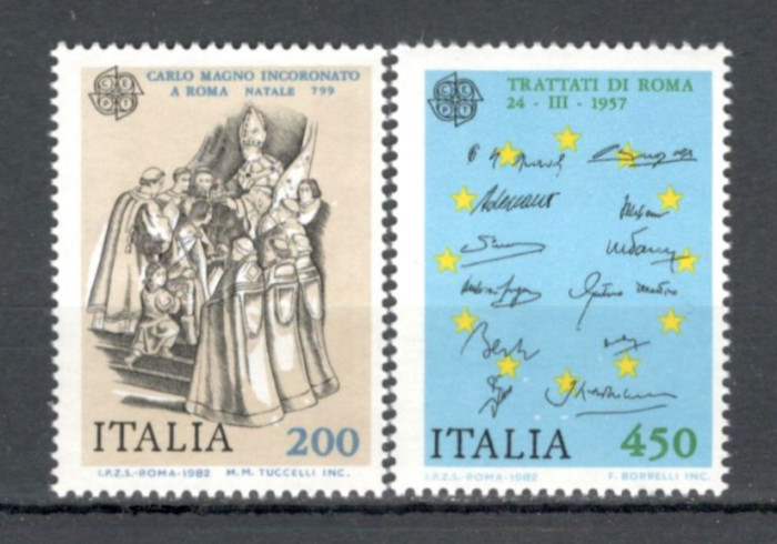 Italia.1982 EUROPA-Evenimente istorice SE.543