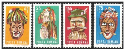 Masti populare, 1969, nr. lista 714, MNH foto
