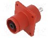 Conector alimentare DC, 1,5kV, 1 pini, seria ES-350A, {{Dimensiune pin}}. DEGSON ELECTRONICS - ESS-350A-120-S-RD-00
