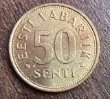 C50 - Moneda foarte veche - Estonia - 50 senti - 2007