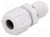 Presetupa poliamida, M12, IP68, BM GROUP - BM4912L