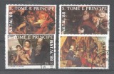 Sao Tome 1988 Paintings Christmas used DE.060, Stampilat