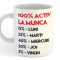 Cana alba Personalizata - Activ la munca, INOVATIX&reg;. 330ml