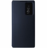 Husa tip carte bleumarin cu decupaj panou frontal pentru Samsung Galaxy S23 Ultra 5G