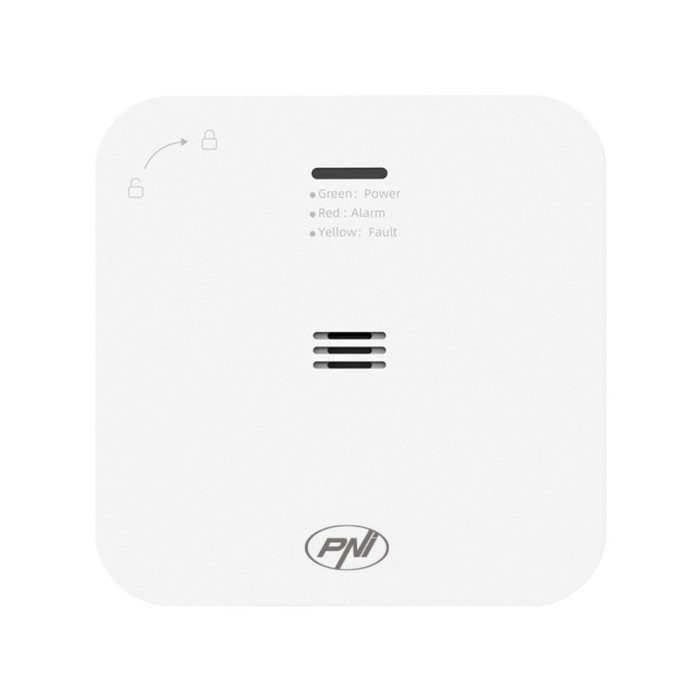 Sensore Qualità Aria PNI SafeHouse HS291: Monitor CO2, Temperatura, Umidità, Wi-Fi, App Tuya, Allarme, Batteria Backup
