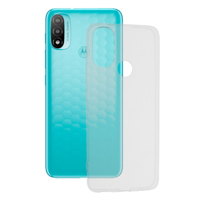 Husa pentru Motorola Moto E20 / Moto E30 / Moto E40, Techsuit Clear Silicone, Transparenta foto