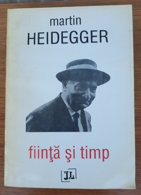 Ființă și timp, Martin Heideger foto