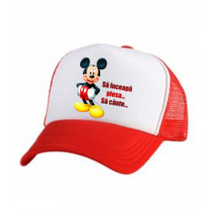 Sapca Mickey Mouse sa inceapa piesa, cod produs P01