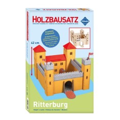 Pebaro 887, Kit constructie, castel de lemn, 61 piese