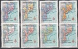 Mozambic 1954 - Harta Mozambicului, MNH