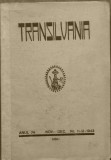 Revista Transilvania, organ al Astrei, Sibiu, nr.11 - 12, 1943