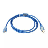 Cumpara ieftin Cablu prelungitor tip USB, Gonga&reg; Albastru 1.3 m
