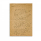 T. Arghezi, scrisoare pentru A. I. Ștefănescu, 17 martie 1956