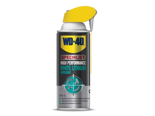 WD-40 Specialist HP White Lithium Grease, 400 ml