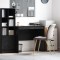 vidaXL Birou Stejar negru 90 x 50 x 76 cm Lemn compozit 869435