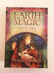 Carti oracol de ghicit Earth Magic - Steven D. Farmer, nou, ezoterice foto