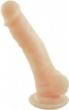 Dildo Realist Rowe, Silicon, Natural, 17 cm