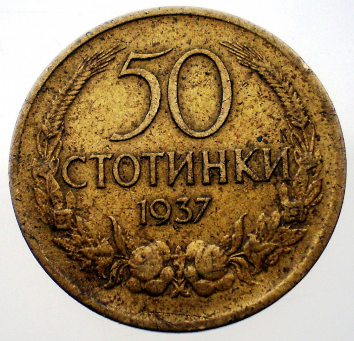 1.561 BULGARIA 50 STOTINKI 1937