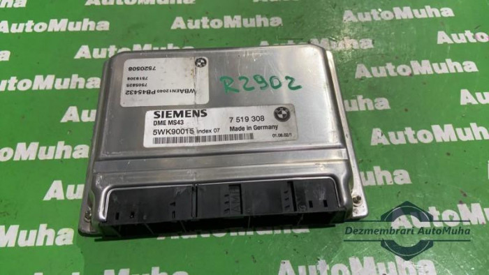 Calculator ecu BMW Seria 3 (1998-2005) [E46] 7519308