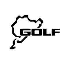 Sticker Auto Volkswagen Golf Circuit