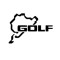 Sticker Auto Volkswagen Golf Circuit