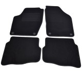 Covorase mocheta VW Polo 3/5usi (modelul 9N) 11/2001-8/2009 Negru, set de 4 bucati Kft Auto, AutoLux