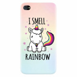 Husa silicon pentru Apple Iphone 4 / 4S, I Smell Rainbow