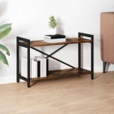 VidaXL Bibliotecă Stejar afumat 80 x 30 x 48.5 cm Lemn compozit