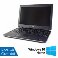 Laptop DELL Latitude E7240, Intel Core i5-4300U 1.90GHz, 8GB DDR3, 120GB SSD, 12.5 Inch, Webcam + Windows 10 Home foto