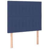 Cumpara ieftin Tablii de pat, 2 buc, albastru, 100x5x78/88 cm, textil