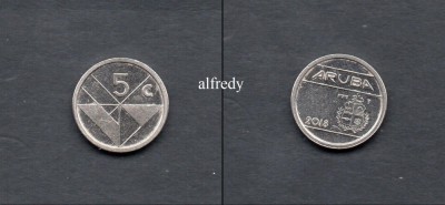 ARUBA 2018, 5 cents foto