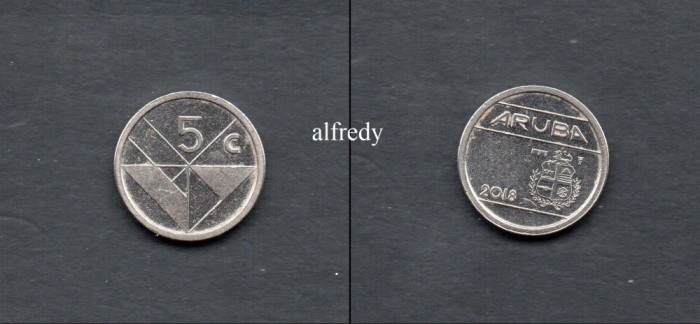 ARUBA 2018, 5 cents