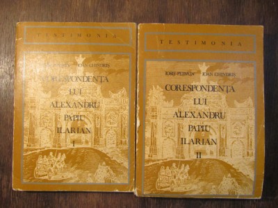 Corespondența lui Alexandru Papiu Ilarian (2 vol) - Iosif Pervain, Ioan Chindriș foto