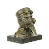 Doctorul Ciuma - statueta steampunk din bronz BX-16